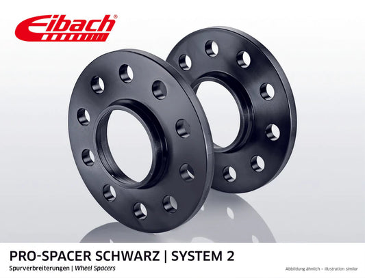 Eibach Pro-Spacer Kit 18mm (Pair) for BMW i4 (21-24) - S90-2-18-003-B (Black)