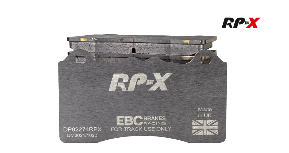 EBC Brakes RP-X Full Race Pads (Front) for Tesla Model S (AWD) 2017-, DP81210RPX